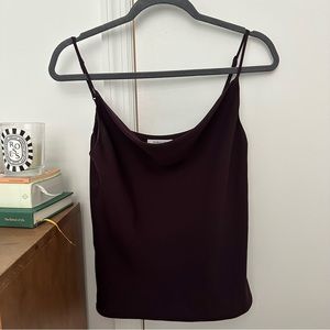 Aritzia Babaton Cowlneck Camisole Tank Top